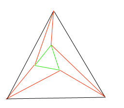 Triangles animation